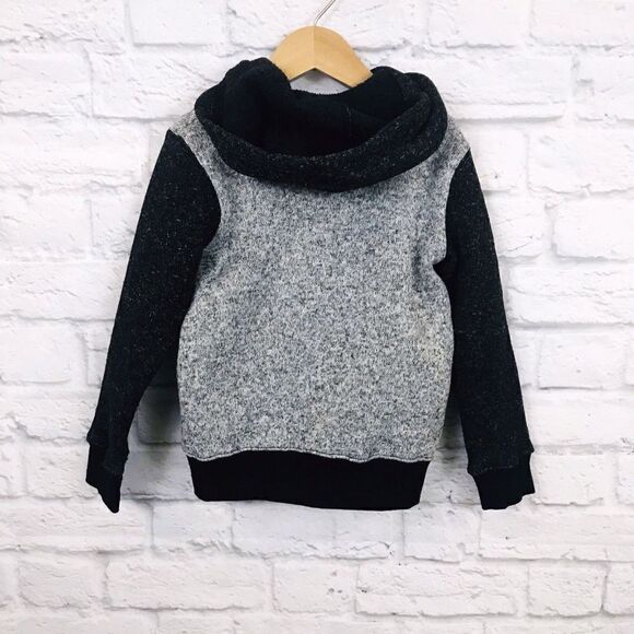 Lucky Brand Varsity Jacket Zip Up Hoodie Sweater - Picture 2 of 7